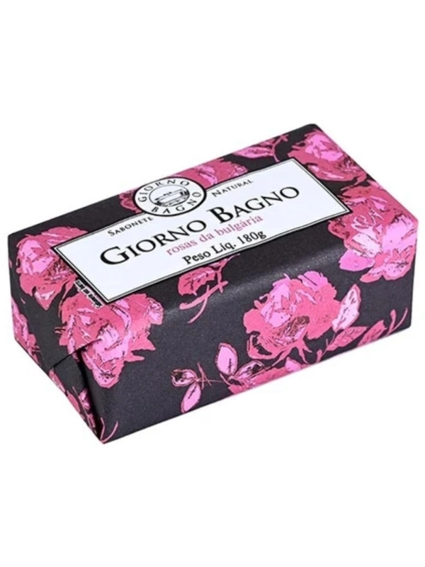 Sabonete em Barra Giorno Bagno 180g - ROSAS DA BULGARIA