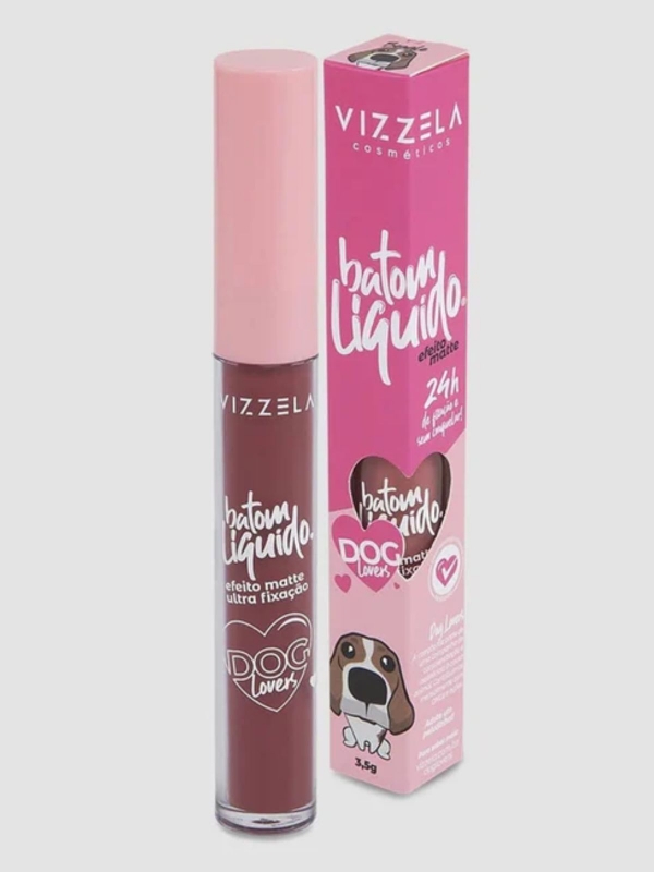 Batom Líquido Dog Lovers Vizzela - 07 - Beagle