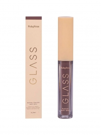 Duo Batom Líquido Soft Blur Glass BG02 e BG04 Ruby Rose