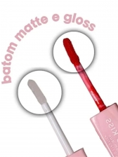Batom Duo Kiss Ruby Rose