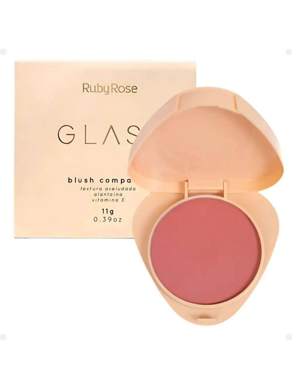 Blush Compacto Glass Ruby Rose - GB60