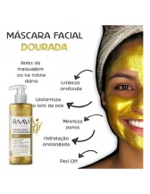 Máscaras Faciais Revitaliza Rejuvenesce Purifica Raavi - OURO