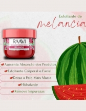Esfoliante Corporal e Facial Raavi 200g - MELANCIA