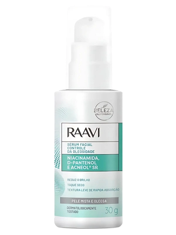 Sérum Facial Controle da Oleosidade 30g Raavi