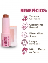 Blush Cremoso Stick Dreamy Cheeks Ruby Rose - BURNT CORAL