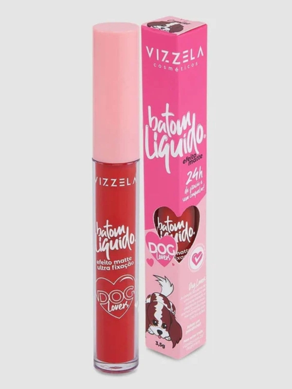 Batom Líquido Dog Lovers Vizzela - 08 - Cavalier