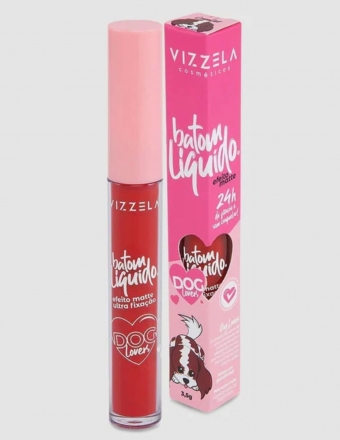 Batom Líquido Dog Lovers Vizzela