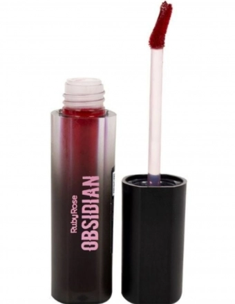 Batom Liquido Obsidian Ruby Rose