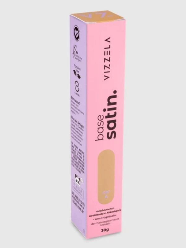 Base Líquida SATIN Vizzela - Cor 06