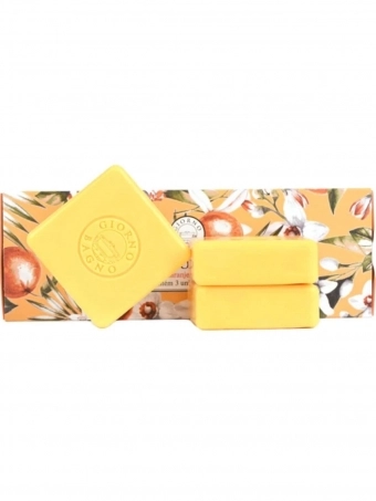 Kit Sabonete Barra Giorno Bagno Flor de Laranjeira e Vetiver 3x100g