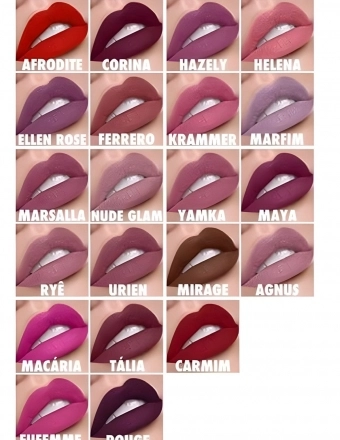 Batom Liquido Matte Makie 4ml