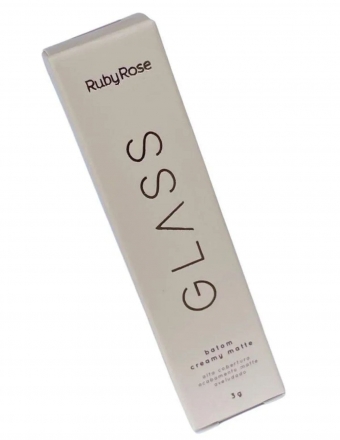 Batom Creamy Matte Glass Rubyrose