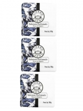 Kit 3 Sabonetes Rosas Da Bulgaria 100G - Giorno Bagno