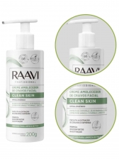 Creme Raavi Amolecedor de Cravos Facial Clean Skin 200g