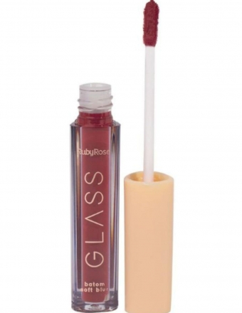 Batom Liquido Soft Blur Glass Rubyrose