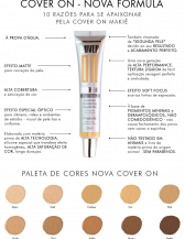 Base Liquida Cover On 30ml Makiê - SHELL