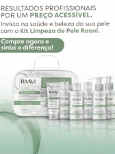Kit Limpeza de Pele Facial Clean Skin Hipoalergênico Raavi
