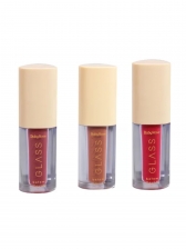 Trio Batom Liquido Velvety Glass BG04, BG05 e BG06 Rubyrose