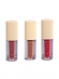 Trio Batom Liquido Velvety Glass BG04, BG05 e BG06 Rubyrose