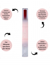 Batom Duo Kiss Ruby Rose - DK07