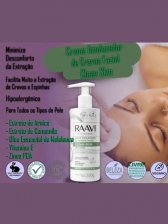 Creme Raavi Amolecedor de Cravos Facial Clean Skin 200g