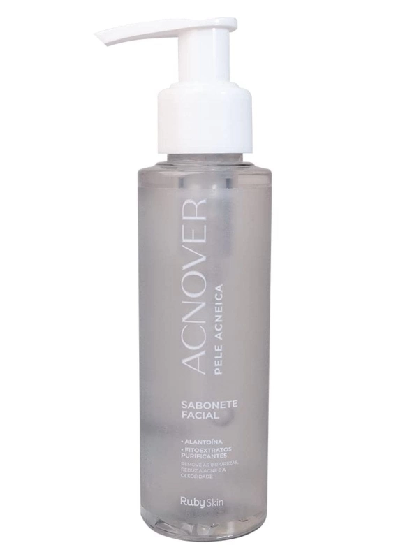Sabonete Líquido Facial Ruby Rose Antiacne Acnover 100ml