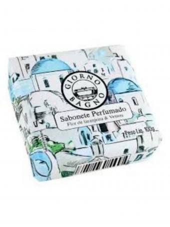 Kit 3 Sabonetes 100G Flor De Laranjeira e Vetiver - Giorno Bagno