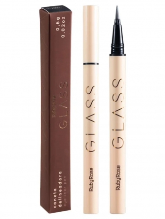 Caneta Delineadora Glass Preto Ruby Rose