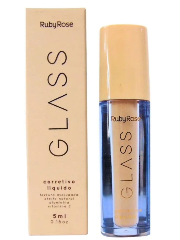 Corretivo Líquido Ruby Rose Glass - GCL10