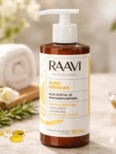 Óleos Essenciais De Massagem Corporal 180 ML - RAAVI