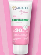 Protetor Solar Facial Clareador Todo Santo Dia FPS90 40g