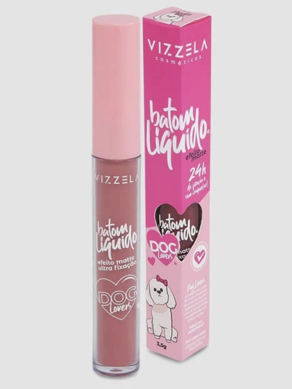 Batom Líquido Dog Lovers Vizzela - 03 - Poodle