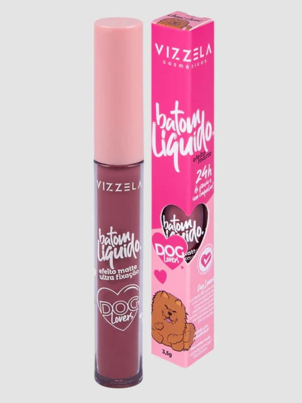 Batom Líquido Dog Lovers Vizzela - 17 - Chow Chow
