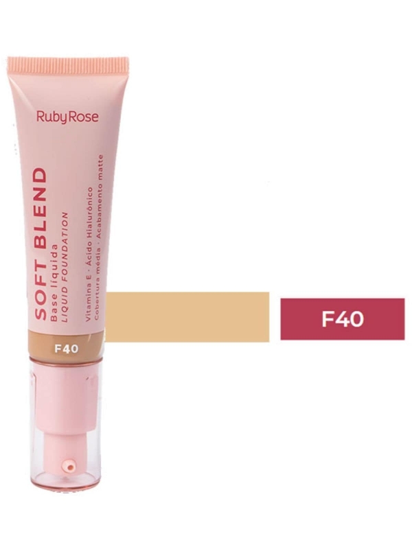 Base Líquida Soft Blend Ruby Rose - F40