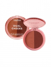 Combo Blush Compacto Dual Cheeks 7-8 e Iluminador Celestial Shine Glowing Embers Ruby Rose