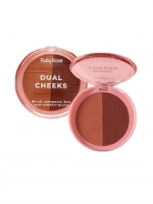 Combo Blush Compacto Dual Cheeks 7-8 e Iluminador Celestial Shine Glowing Embers Ruby Rose