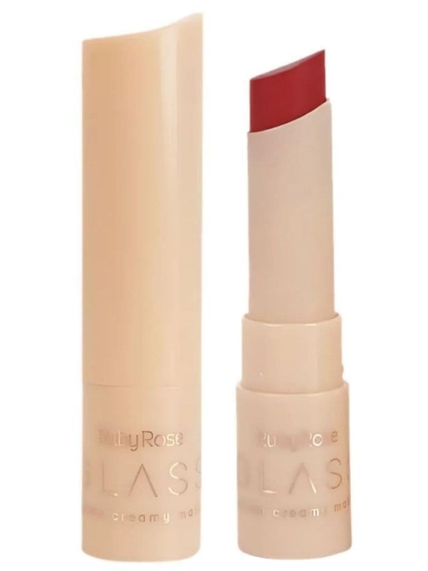 Batom Creamy Matte Glass Rubyrose - GL07