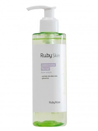 Sabonete Líquido Facial Face Wash Ruby Skin Ruby Rose