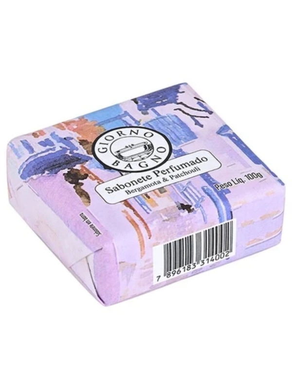 Sabonete em Barra Giorno Bagno 100g - BERGAMOTA E PATCHOULI