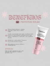 Protetor Solar Facial FPS 70 Hidrabene Clareador 50g