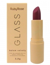 Batom Velvety Ruby Rose Glass - BG05