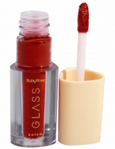 Batom Liquido Velvety Glass Rubyrose - BG08