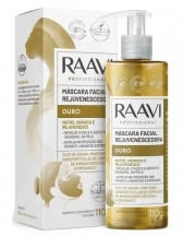 Máscaras Faciais Revitaliza Rejuvenesce Purifica Raavi - OURO