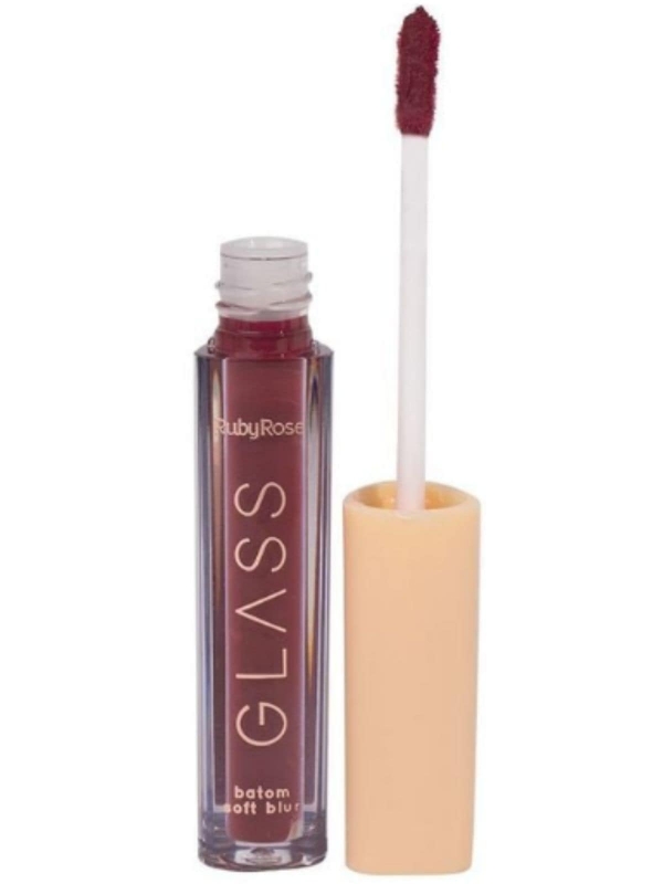 Batom Liquido Soft Blur Glass Rubyrose - BG05