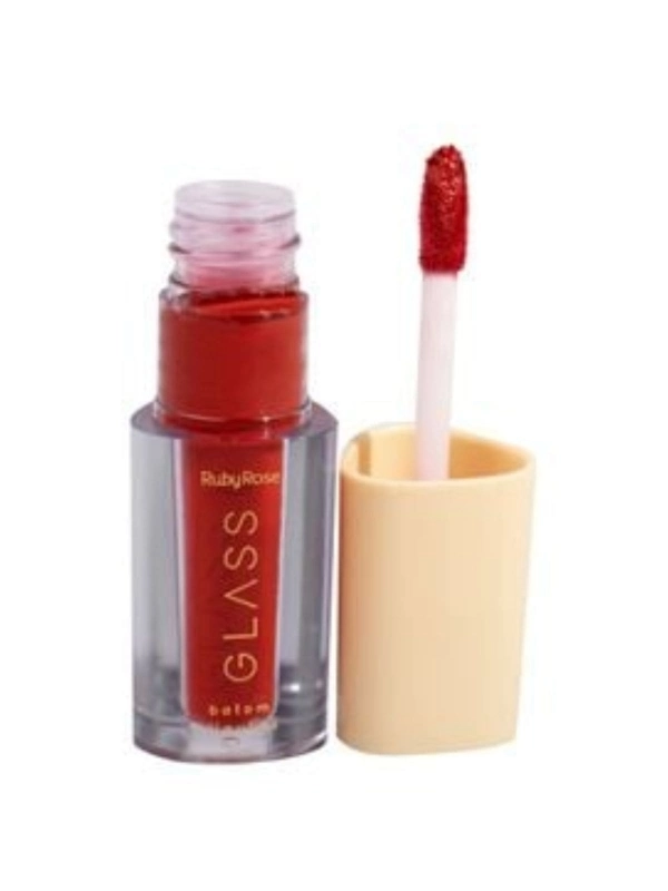 Batom Liquido Velvety Glass Ruby Rose - BG04