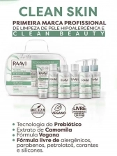 Kit Limpeza de Pele Facial Clean Skin Hipoalergênico Raavi