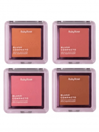 Blush Compacto Rubyrose