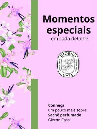 Sache Perfumado Giorno Casa 15g