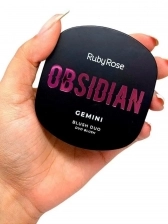 Blush Duo Gemini Obsidian Ruby Rose
