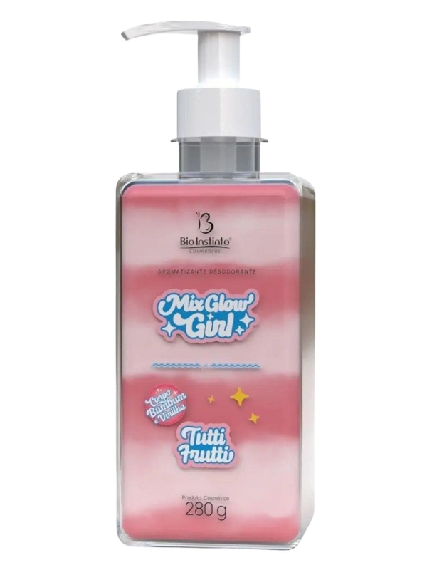 Gel Creme e Hidratante Beijavel Mix Glow Girl 280g Bio instinto - TUTTI FRUTTI